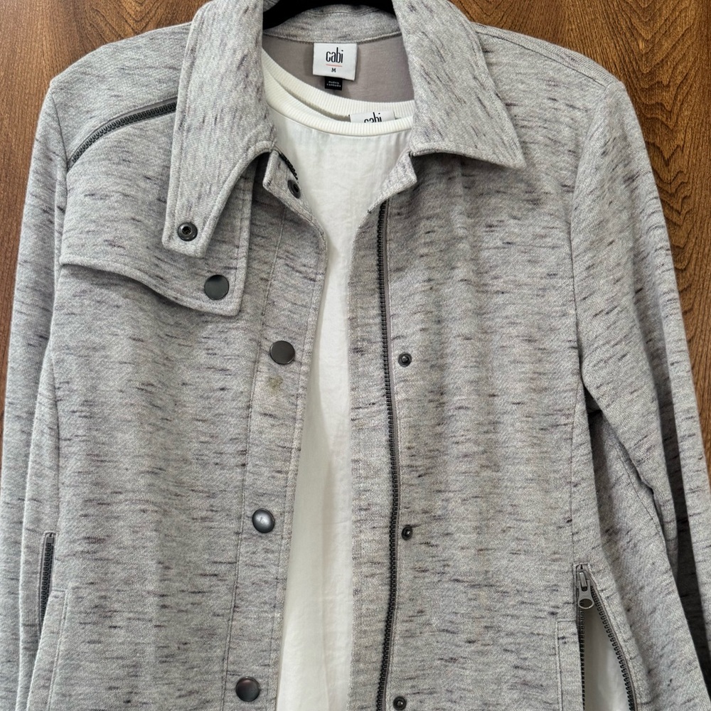 Cabi Gray Rookie Jacket - Picture 8 of 11